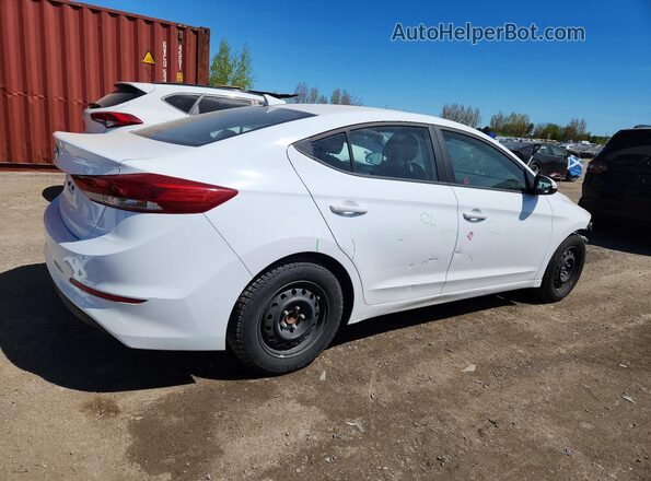 KMHD84LF0JU539354 2018 HYUNDAI ELANTRA White 