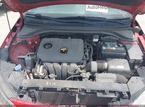 KMHD84LF0KU772670 2019 HYUNDAI ELANTRA Red უკანა ხედი