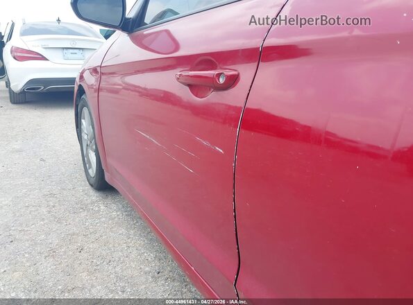KMHD84LF0KU772670 2019 HYUNDAI ELANTRA Red 
