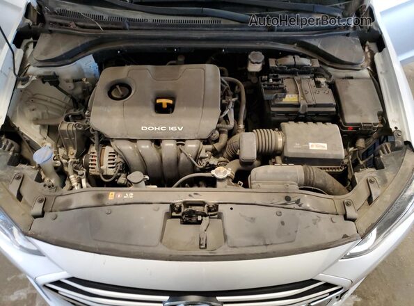 KMHD84LF1HU215517 2017 HYUNDAI ELANTRA Silver Вид задньої частини салону