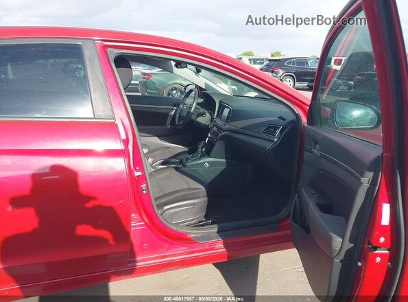 KMHD84LF1HU300129 2017 HYUNDAI ELANTRA Red Vista interior delantera
