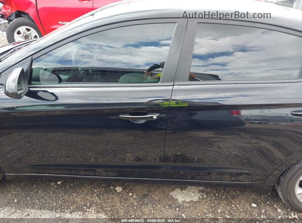 KMHD84LF1KU864290 2019 HYUNDAI ELANTRA Black Widok wnętrza 360 stopni