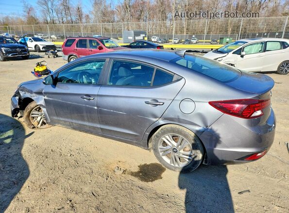 KMHD84LF1KU876715 2019 HYUNDAI ELANTRA Gray 