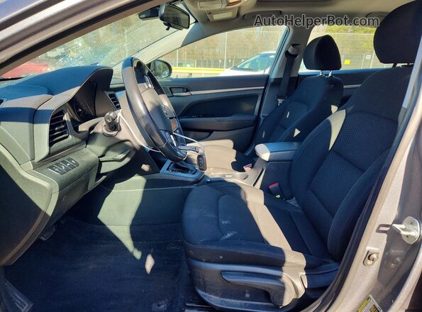 KMHD84LF1KU876715 2019 HYUNDAI ELANTRA Gray 