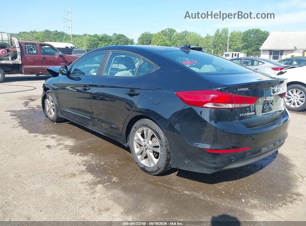 KMHD84LF2HU103177 2017 HYUNDAI ELANTRA Black Tył lewy