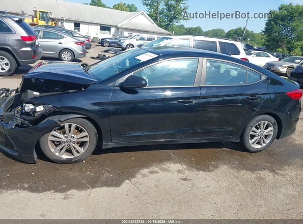 KMHD84LF2HU103177 2017 HYUNDAI ELANTRA Black Widok wnętrza 360 stopni