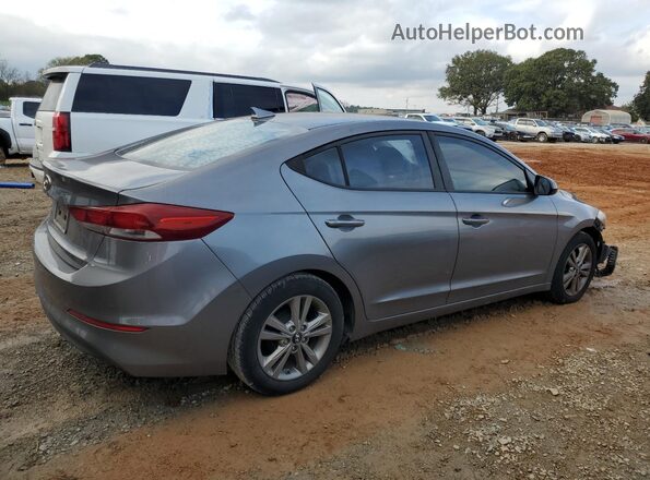 KMHD84LF2HU164366 2017 HYUNDAI ELANTRA Серебряный Задняя правая четверть