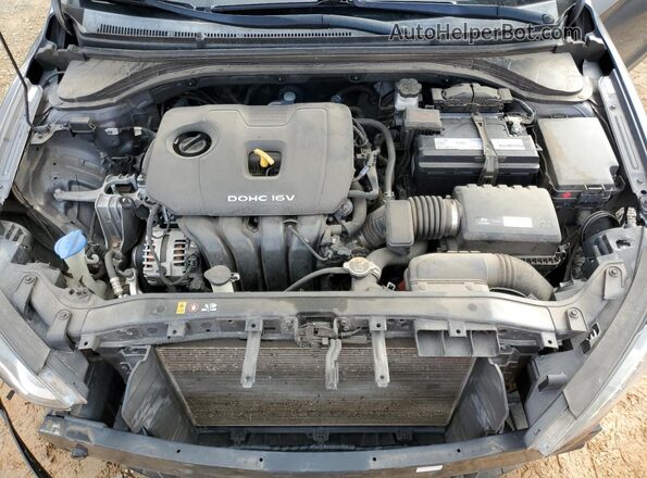 KMHD84LF2HU164366 2017 HYUNDAI ELANTRA Серебряный Вид задней части салона