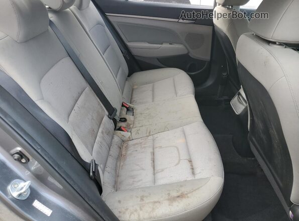 KMHD84LF2HU164366 2017 HYUNDAI ELANTRA Серебряный Вид задних сидений