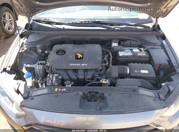 KMHD84LF2JU607976 2018 HYUNDAI ELANTRA Silver Vista trasera