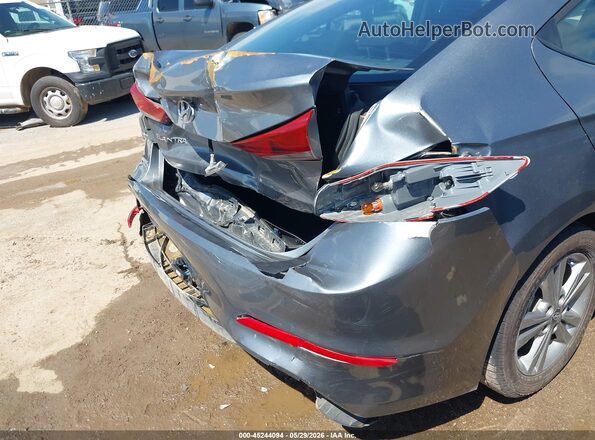 KMHD84LF2JU607976 2018 HYUNDAI ELANTRA Silver Vista frontal