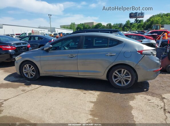 KMHD84LF2JU607976 2018 HYUNDAI ELANTRA Silver 