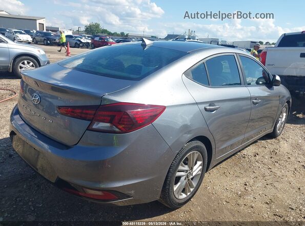 KMHD84LF2KU818922 2019 HYUNDAI ELANTRA Gray Tył prawy