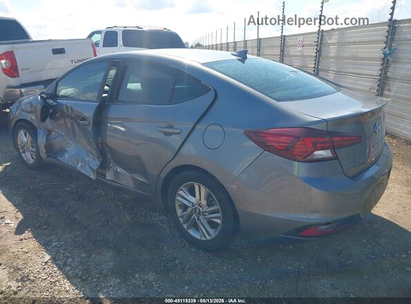 KMHD84LF2KU818922 2019 HYUNDAI ELANTRA Gray Tył lewy