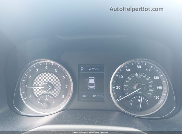 KMHD84LF2KU886931 2019 HYUNDAI ELANTRA Серебряный Вид задних сидений