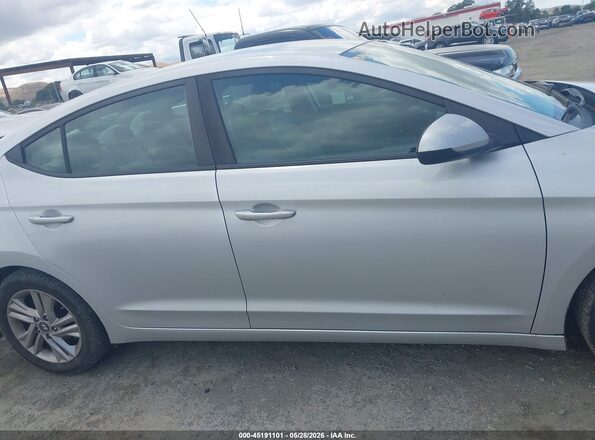 KMHD84LF2KU886931 2019 HYUNDAI ELANTRA Серебряный Панорамный вид салона 360°