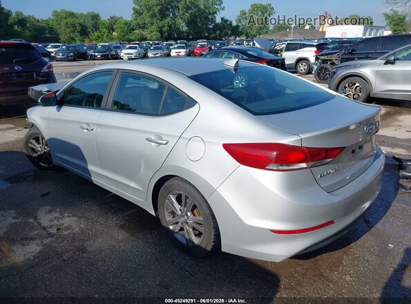 KMHD84LF3HU241343 2017 HYUNDAI ELANTRA Silver Tył lewy