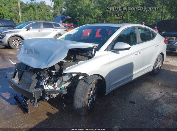 KMHD84LF3HU241343 2017 HYUNDAI ELANTRA Silver Przód lewy