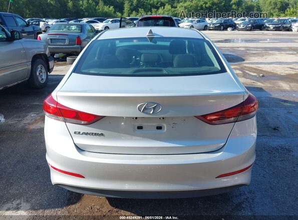 KMHD84LF3HU241343 2017 HYUNDAI ELANTRA Silver 