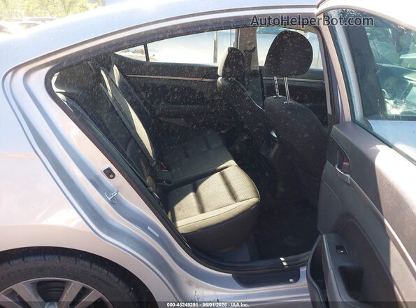 KMHD84LF3HU241343 2017 HYUNDAI ELANTRA Silver Widok naklejki z numerem VIN
