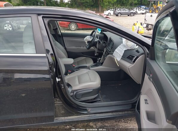 KMHD84LF3JU503139 2018 HYUNDAI ELANTRA Black Vista interior delantera