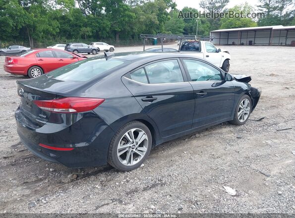 KMHD84LF3JU503139 2018 HYUNDAI ELANTRA Black Trasero derecho