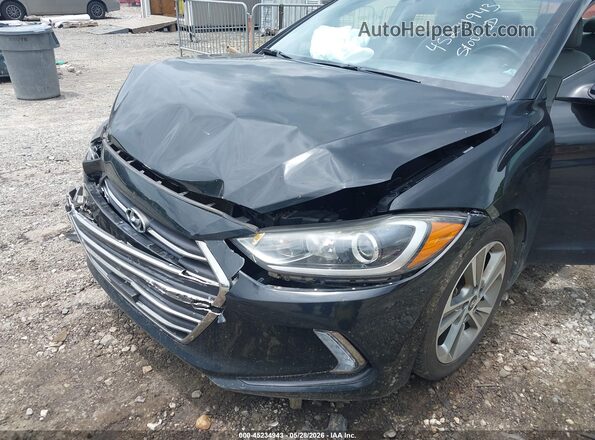 KMHD84LF3JU503139 2018 HYUNDAI ELANTRA Black Vista frontal