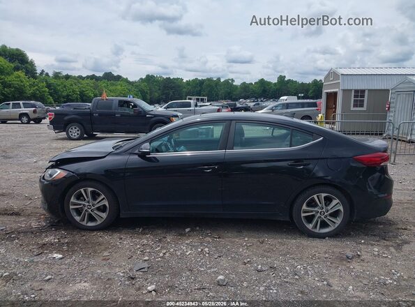 KMHD84LF3JU503139 2018 HYUNDAI ELANTRA Black Vista interior de 360 grados