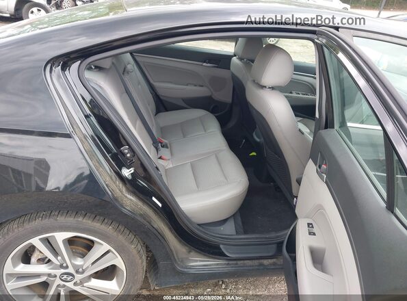KMHD84LF3JU503139 2018 HYUNDAI ELANTRA Black Vista de la etiqueta del VIN