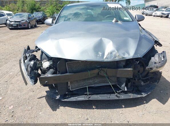 KMHD84LF3JU606805 2018 HYUNDAI ELANTRA Gray წინა პანელის ხედი