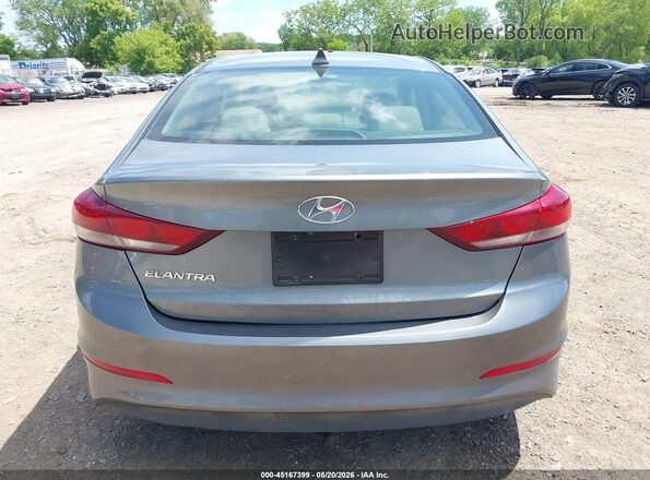 KMHD84LF3JU606805 2018 HYUNDAI ELANTRA Gray 