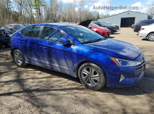 KMHD84LF3KU791648 2019 HYUNDAI ELANTRA Blue 