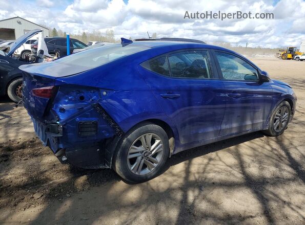 KMHD84LF3KU791648 2019 HYUNDAI ELANTRA Blue 