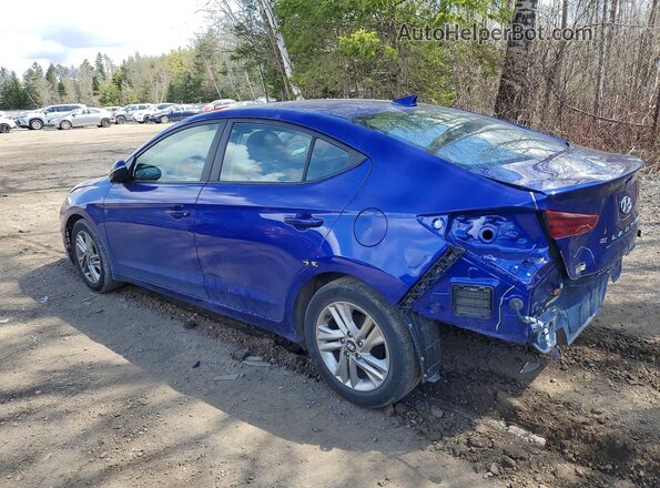 KMHD84LF3KU791648 2019 HYUNDAI ELANTRA Blue 