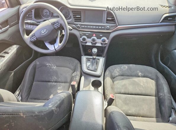 KMHD84LF3KU794419 2019 HYUNDAI ELANTRA Gray 
