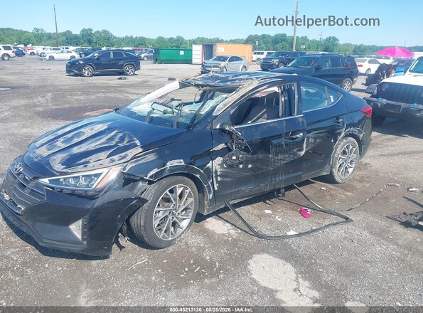 KMHD84LF3KU809128 2019 HYUNDAI ELANTRA Black Front left