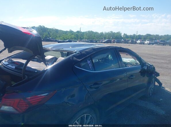 KMHD84LF3KU809128 2019 HYUNDAI ELANTRA Black Front view