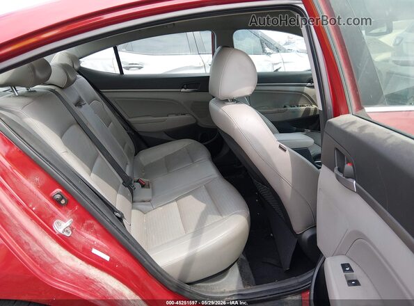 KMHD84LF4HU116738 2017 HYUNDAI ELANTRA Red VIN sticker view