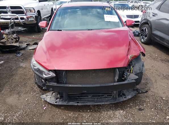 KMHD84LF4HU116738 2017 HYUNDAI ELANTRA Red Rear interior view
