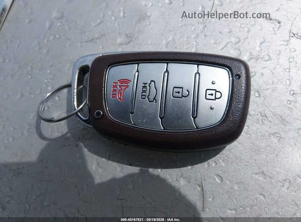 KMHD84LF4HU245739 2017 HYUNDAI ELANTRA Red Dashboard view