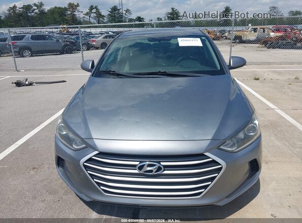 KMHD84LF4JU537140 2018 HYUNDAI ELANTRA Silver Вид щитка приладів