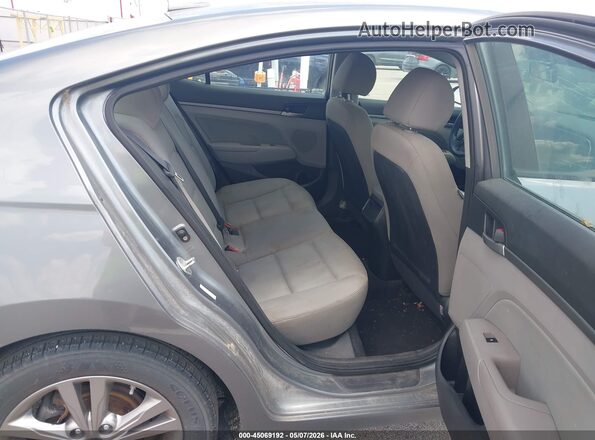 KMHD84LF4JU537140 2018 HYUNDAI ELANTRA Silver Вид наклейки з VIN-кодом