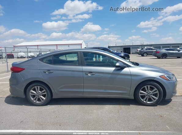 KMHD84LF4JU537140 2018 HYUNDAI ELANTRA Silver Вид задньої частини салону