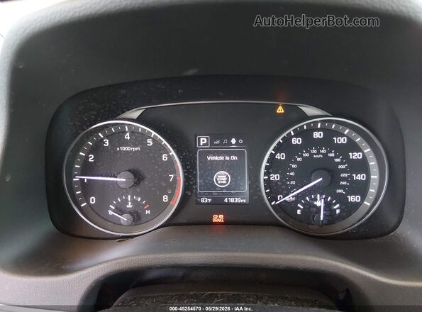 KMHD84LF4JU611589 2018 HYUNDAI ELANTRA Black უკანა სავარძლების ხედი