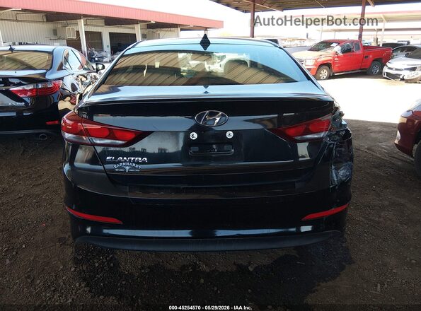 KMHD84LF4JU611589 2018 HYUNDAI ELANTRA Black 
