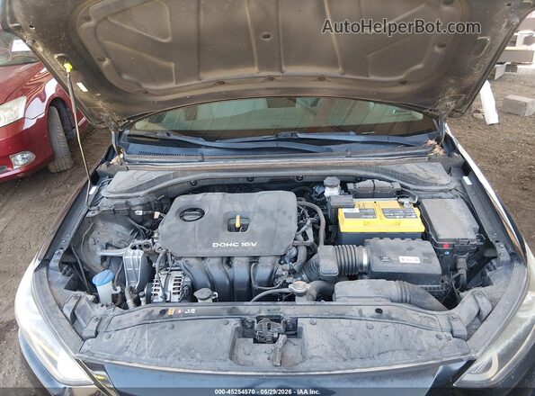 KMHD84LF4JU611589 2018 HYUNDAI ELANTRA Black უკანა ხედი