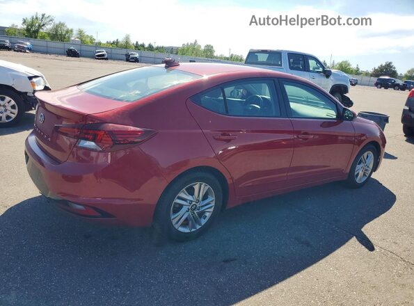 KMHD84LF4KU859911 2019 HYUNDAI ELANTRA Red 