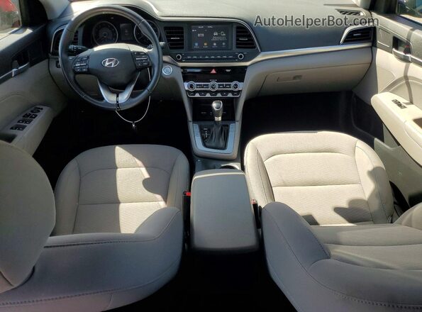 KMHD84LF4KU859911 2019 HYUNDAI ELANTRA Red 