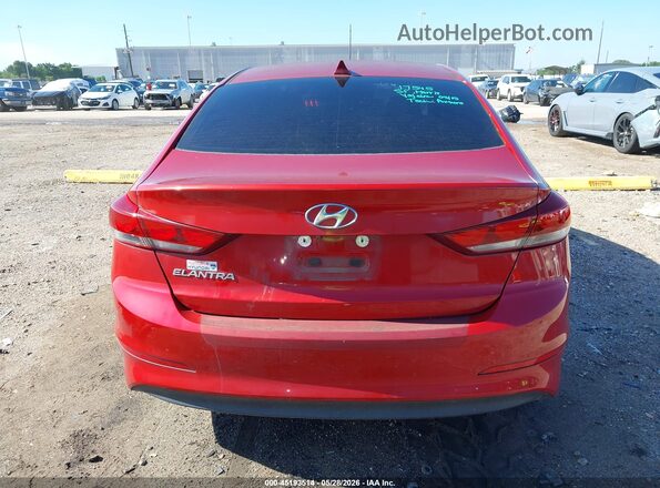 KMHD84LF5HU196695 2017 HYUNDAI ELANTRA Red 