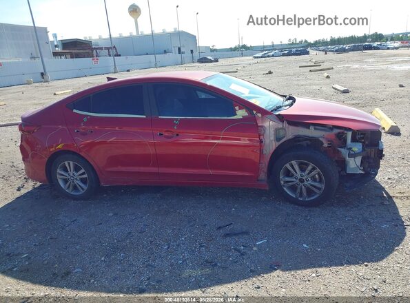 KMHD84LF5HU196695 2017 HYUNDAI ELANTRA Red Widok wnętrza 360 stopni